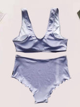 Traje de baño bikini con estampado punk sexy